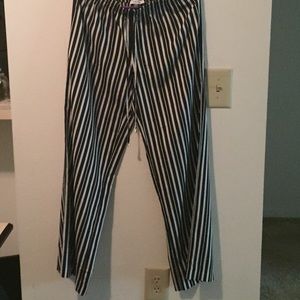 Silk flare Calvin Klein pants